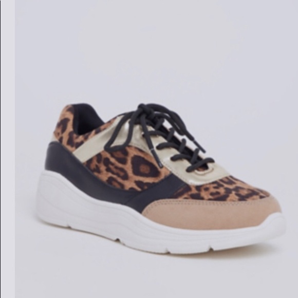 torrid Shoes - Leopard & Faux Leather Sneakers